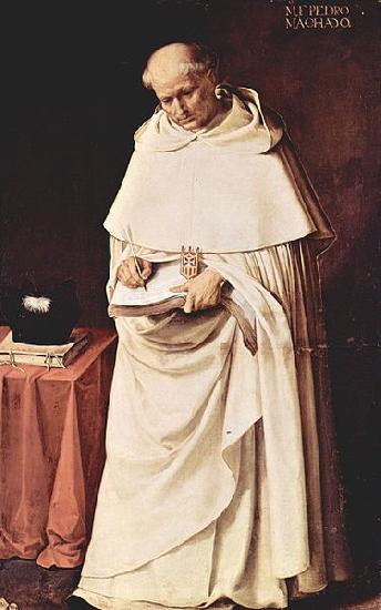 Francisco de Zurbaran Portrat des Fra Pedro Machado oil painting picture